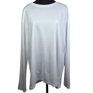 Figs White Long Sleeve Super Soft White Tee  Size 2 XL
